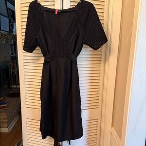 Banana Republic Black Midi Dress